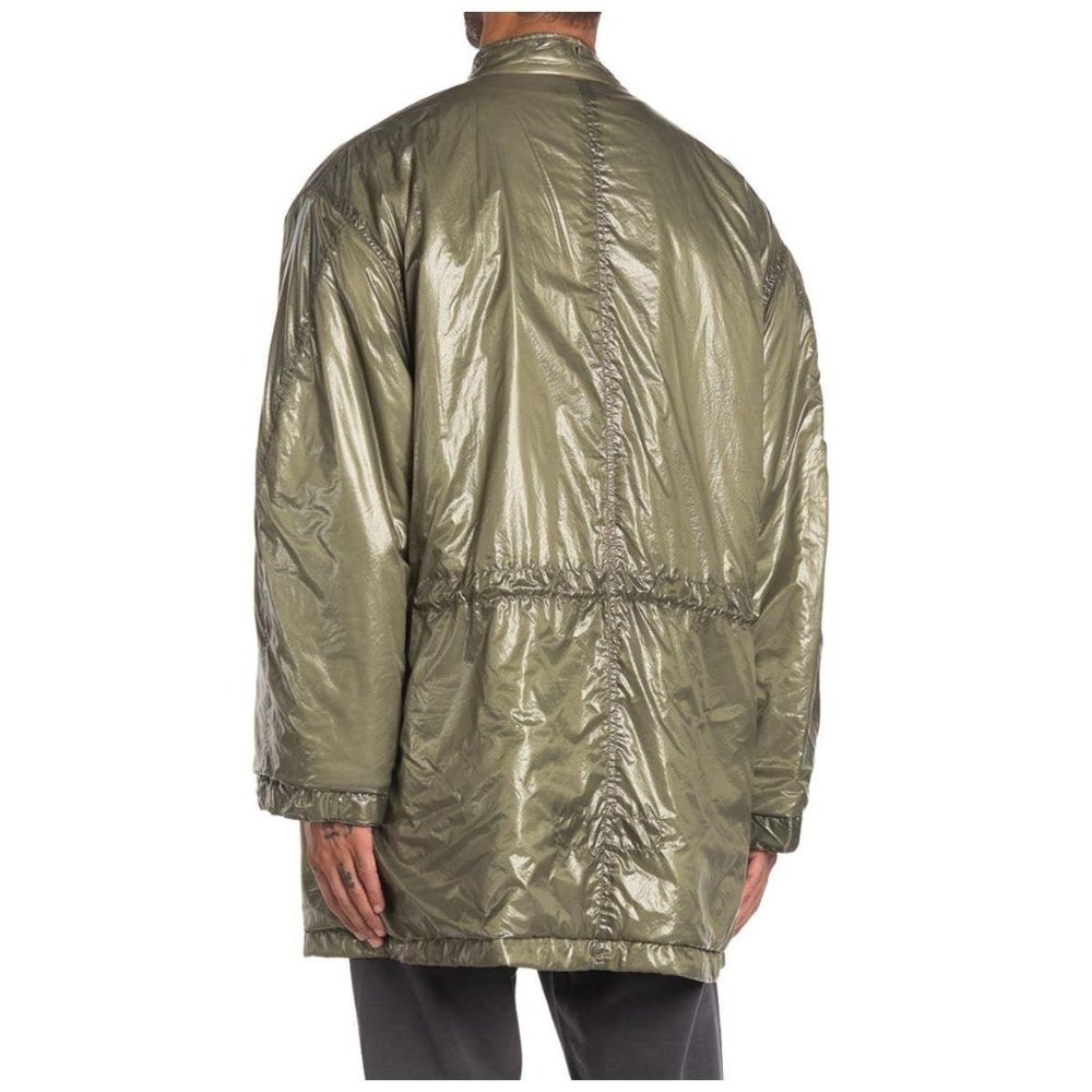 Yeezy Season 5 Long Sleeve Green Hooded Parka L - Picture 13 of 15